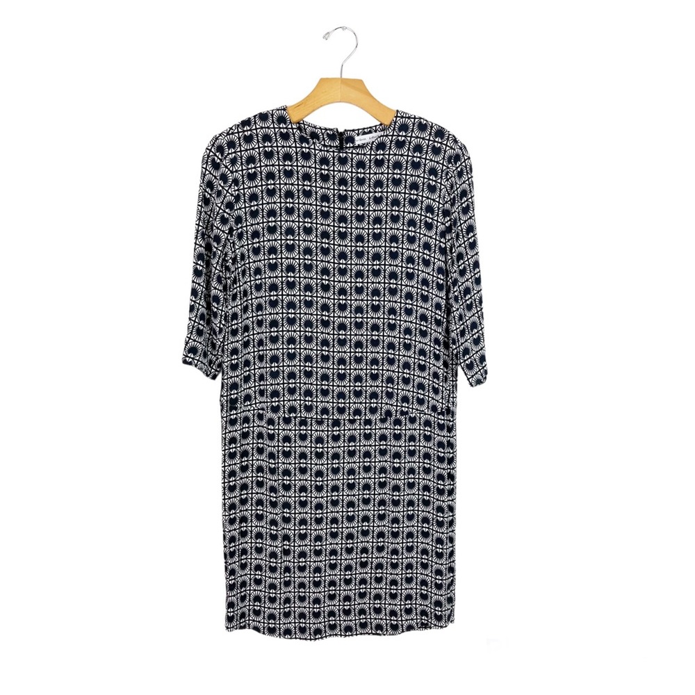 & Other Stories Geometric Print Dress Size 4